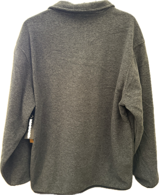 Little Red Setter Embroidered Dri Duck Men's Denali Fleece Charcoal Pullover