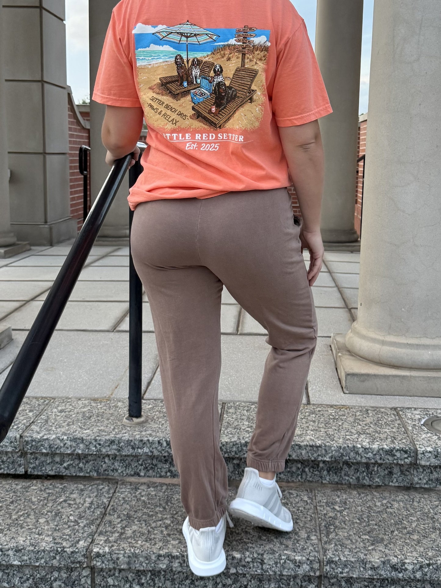 Little Red Setter Unisex Sweatpants (Expresso)