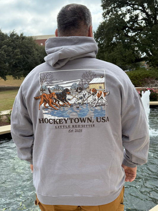 Little Red Setter Design #S002, Hockeytown USA
