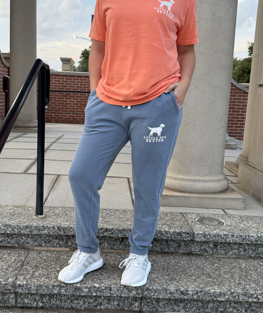 Little Red Setter Unisex Sweatpants (Blue Jean)