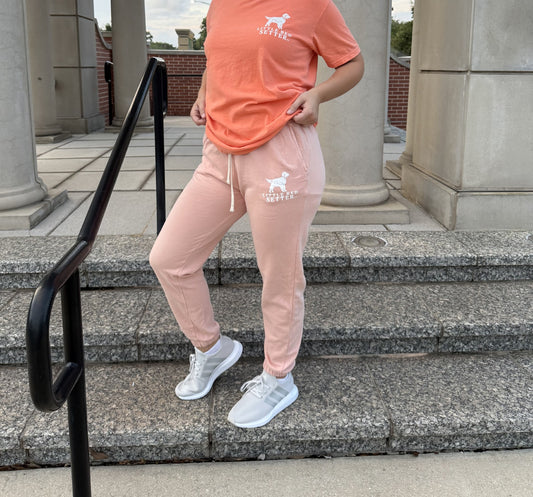 Little Red Setter Unisex Sweatpants (Peachy)