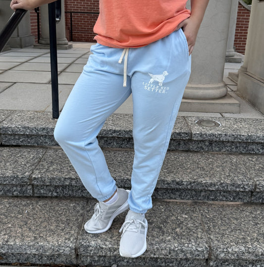 Little Red Setter Unisex Sweatpants (Hydrangea)
