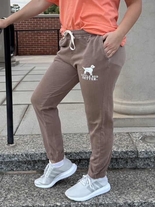 Little Red Setter Unisex Sweatpants (Expresso)