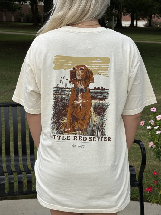 Little Red Setter "MEET SADIE" design #T001